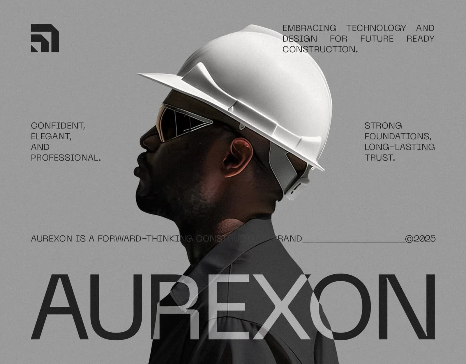 Aurexon Construction, brand identity by Jayy Studio