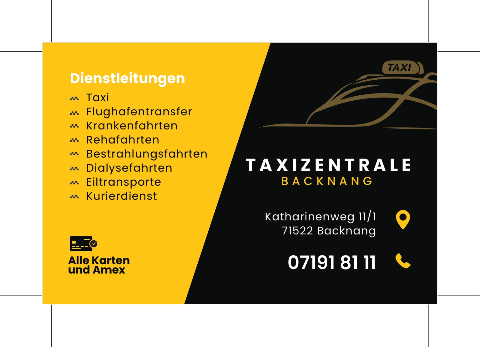 Taxizentrale Backnang